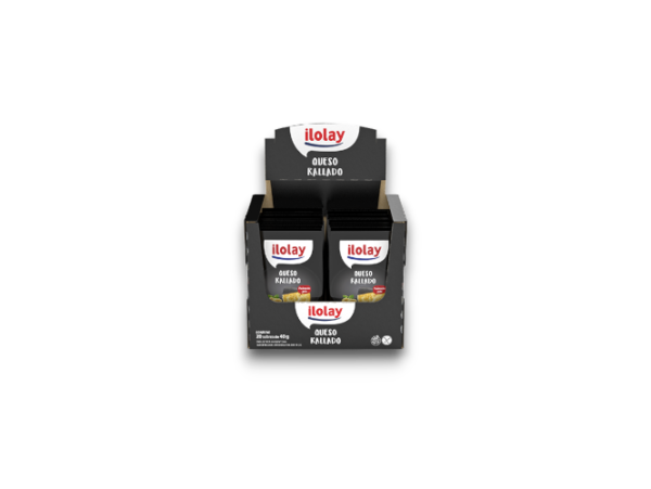 Queso Rallado (caja) Ilolay 20ux 40 Gr