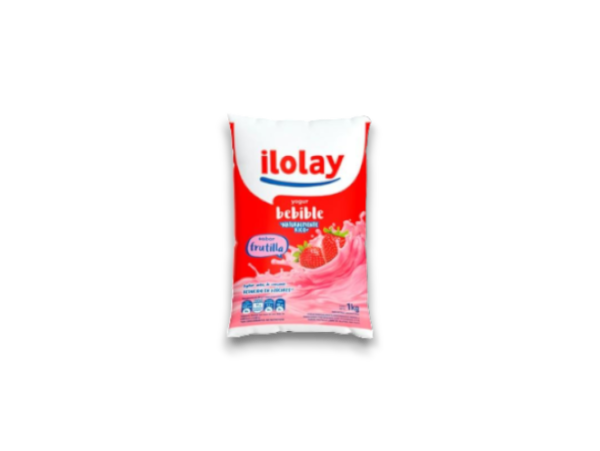 Yogur Bebible Frutilla Ilolay x 1 Lt