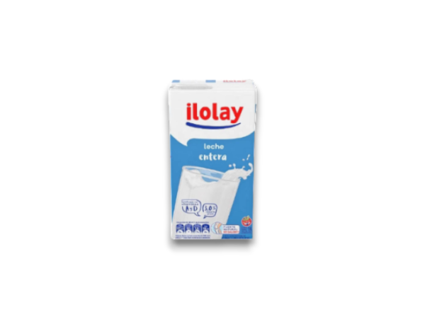 Leche Larga Vida Entera Ilolay 12u_x 1 Lt
