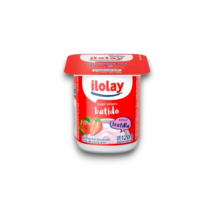 Yogur Batido Frutilla Ilolay X 125 Gr