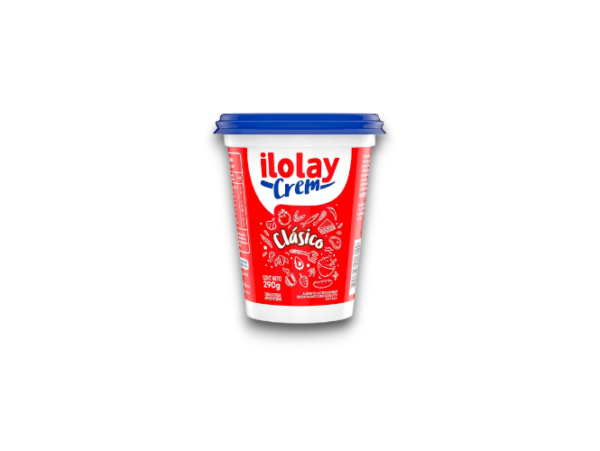 Queso Crema Entero Ilolay X 300 Cc