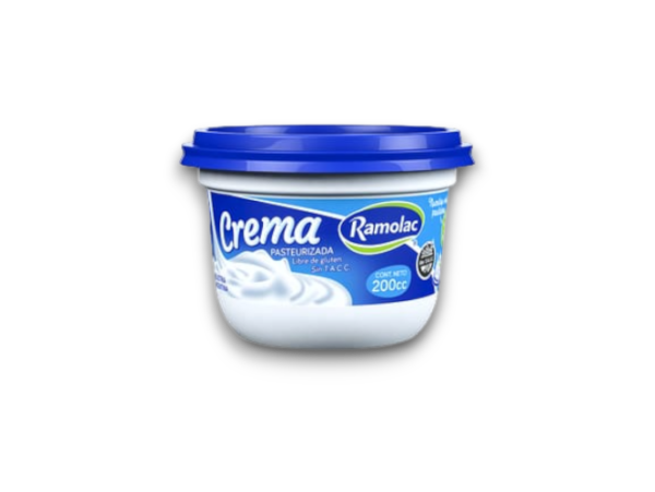 Crema De Leche Ramolac X 200 Gr