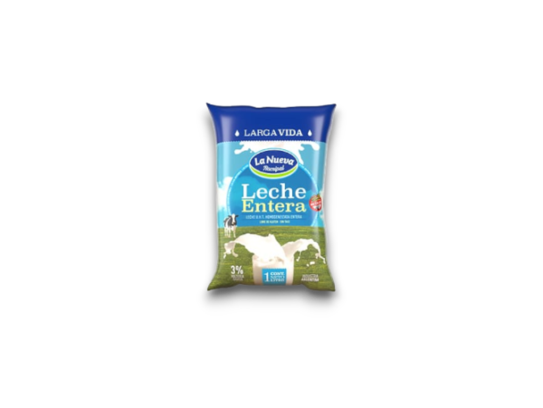 Leche Larga Vida Entera Sachet La Nueva X 1 Lt