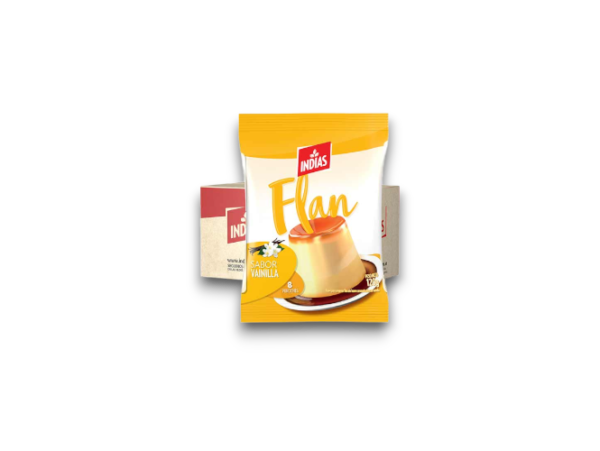 Flan Seco Vainilla Indias X 120 Gr