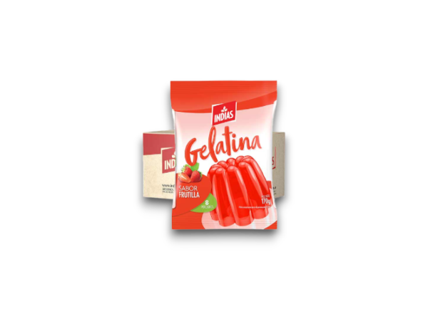 Gelatina De Frutilla Indias X 170 Gr