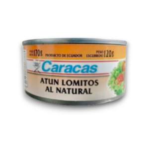 Atun Lomito Al Natural Caracas X 170 Gr