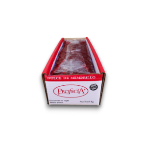 Dulce Membrillo Rojo Profecia X 5 Kg Caja