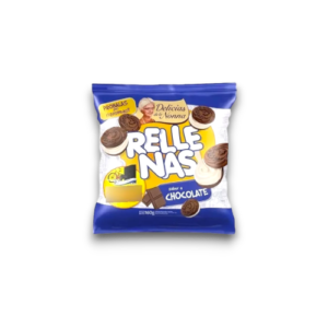 Galletas Mini Rellenas Chocolate Delicias De La Nonna X 160 Gr