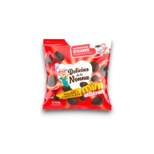 Galletas Mini Rellenas Mouse Choco Delicias De La Nonna X 160 Gr