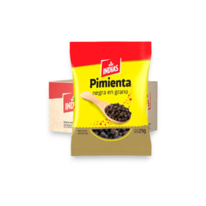 Pimienta Negra En Granos Indias X 25 Gr