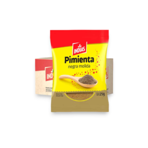 Pimienta Negra Molida Indias X 25 Gr