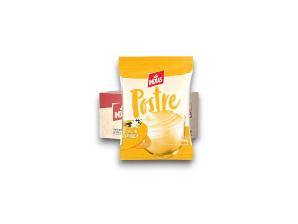 Postre Seco Vainilla Indias X 200 Gr