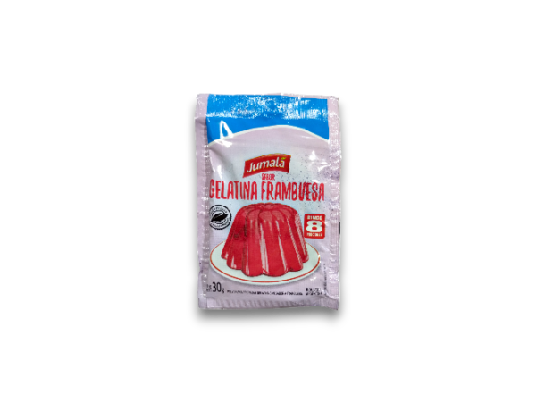 Gelatina De Frambuesa Jumala X 30 Gr