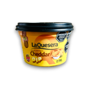 Queso Untable Cheddar La Quesera X 190 Gr