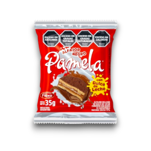 Alfajor Negro C/ Dulce De Leche Pamela X 35 Grs