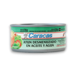 Atun Desmenuzado Ac/ag Caracas X 170 Gr